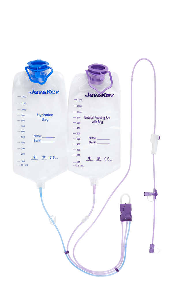 Enteral Feeding Set Nutrition Bag Set (4)